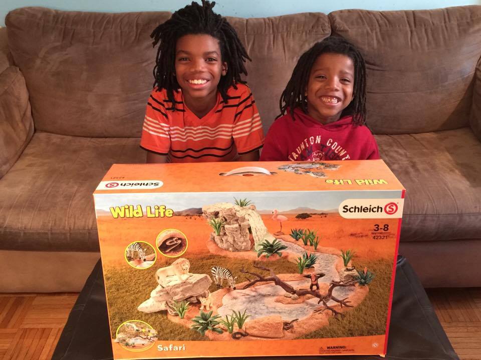 Schleich big adventure at the watering hole set deals